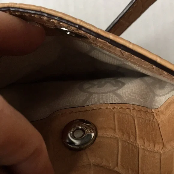 Michael Kors Saddle Crossbody Mini Bag - Picture 4 of 16